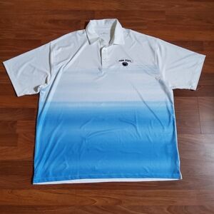 Vansport Penn State Tie-Dye / Ombre Dip-Dye Polo Golf Shirt — Size 2X NWOT